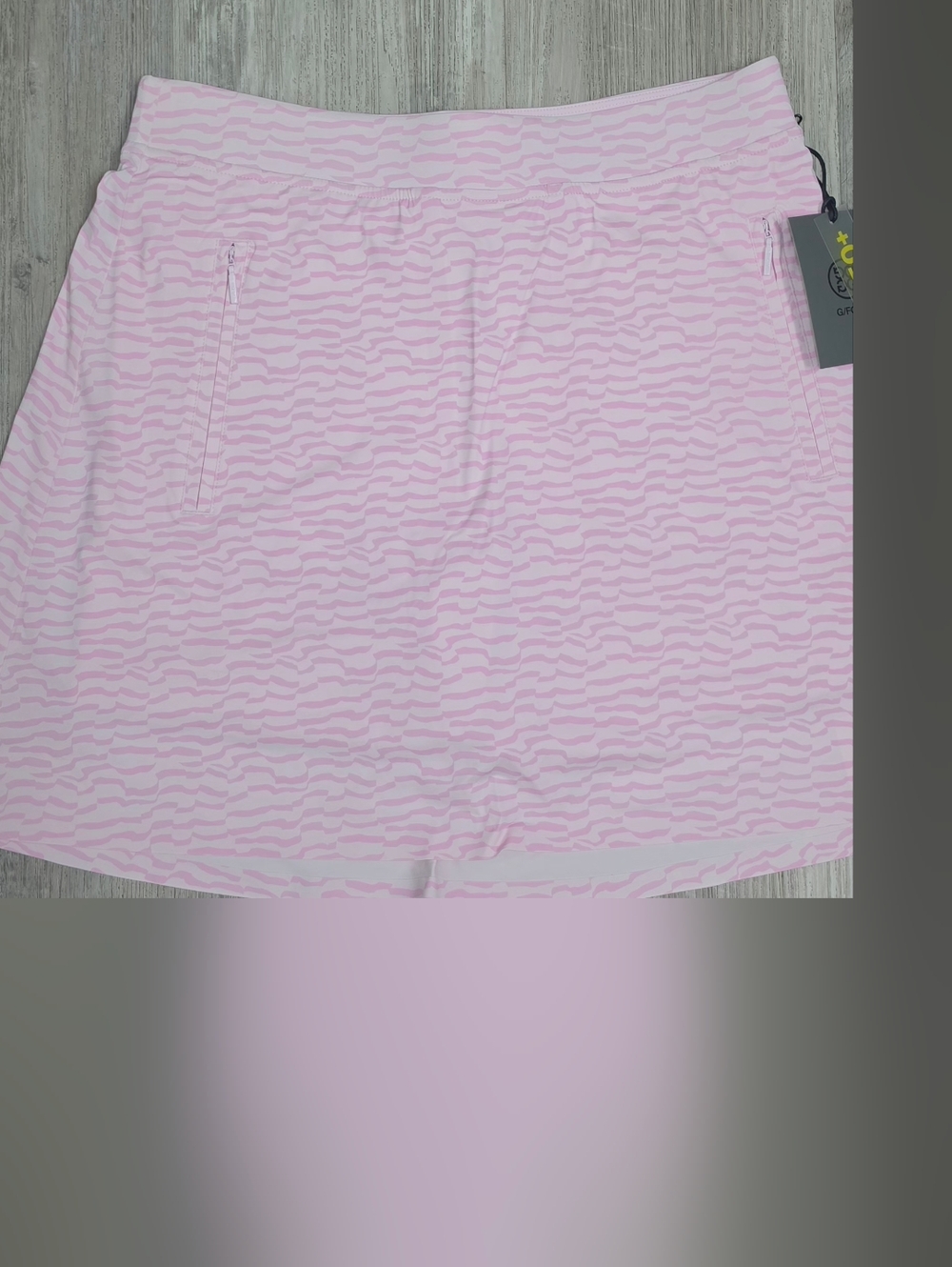 G/FORE Pink Wave Print Golf Skort